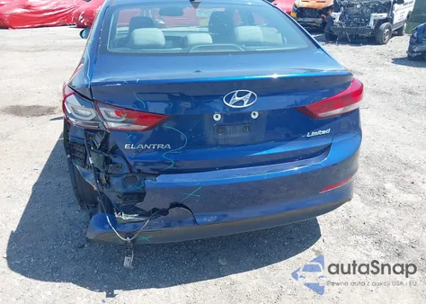 2017 Hyundai Elantra Limited из США, поврежденный, VIN 5NPD84LF6HH059344